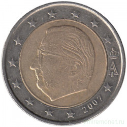 Монета. Бельгия. 2 евро 2007 год. 