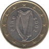 Монета. Ирландия. 1 евро 2002 год. ав.