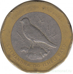 Монета. Кабо-Верде. 100 эскудо 1994 год. Жаворонок.