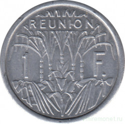 Монета. Реюньон. 1 франк 1948 год.
