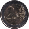 Монета. Германия. 2 евро 2026 год. Конрад Аденауэр. (G).