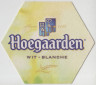 Подставка. Пиво "Hoegaarden", Россия. (Большая). лиц.