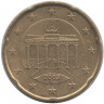 Монета. Германия. 20 центов 2003 год. (G).