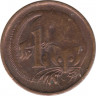 Монета. Австралия. 1 цент 1990 год. рев.