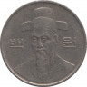 Монета. Южная Корея. 100 вон 1997 год. рев.