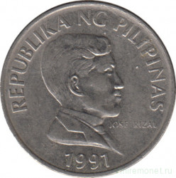 Монета. Филиппины. 1 песо 1991 год.