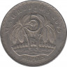 Монета. Маврикий. 5 рупий 2009 год. ав.