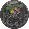 Монета. Австрия. 3 евро 2020 год. Тираннозавр Рекс. ав.