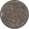 Монета. Австро-Венгерская империя. 20 геллеров 1895 год. рев.