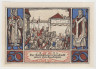 Бона. Нотгельд. Германия. Город Арнштадт. 50 пфеннигов 1921 год. Реверс 1. Вариант 43.3.1. рев.
