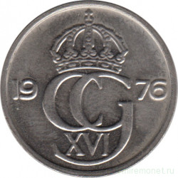 Монета. Швеция. 50 эре 1976 год. 