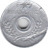 Монета. Французский Индокитай. 5 сантимов 1943 год. ав.