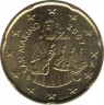 Монета. Сан-Марино. 20 центов 2007 год. ав.