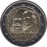 Монета. Люксембург. 2 евро 2020 год. 200 лет со дня рождения принца Генриха Оранского -Нассау. ав.