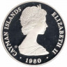 Монета. Каймановы острова. 25 долларов 1980 год. Династия Ланкастеров.