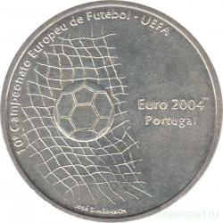Монета. Португалия. 1000 эскудо 2001 год. Чемпионат Европы по футболу Евро - 2004.