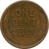 Монета. США. 1 цент 1916 год. рев