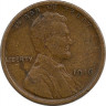 Монета. США. 1 цент 1916 год. ав