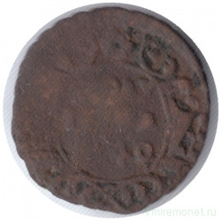 Монета. Россия. Полушка 1740 год.