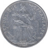 Монета. Новая Каледония. 2 франка 2009 год. ав.