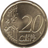 Монета. Эстония. 20 центов 2020 год. рев.