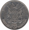 Монета. Намибия. 10 центов 2002 год. рев.