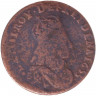 Монета. Франция. 1 лиард 1655 год. Людовик XIV. E. 