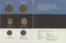 Монеты. Эстония. Набор евро в буклете 2004 год. реверс.