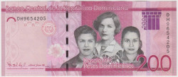 Банкнота. Доминиканская республика. 200 песо 2017 год. Тип 191.