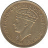 Монета. Британская Западная Африка. 1 шиллинг 1947 год. Без отметки монетного двора. рев.