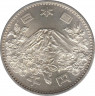 Монета. Япония. 1000 йен 1964 год (39-й год эры Сёва). XVIII летние Олимпийские игры. Токио 1964. ав.