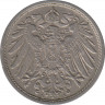 Монета. Германия (Германская империя 1871-1922). 10 пфеннигов 1910 год. (A). рев.