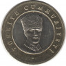 Монета. Турция. 5 лир 2025 год.
