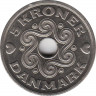 Монета. Дания. 5 крон 1995 год. рев.