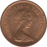 Монета. Фолклендские острова. 1/2 пенни 1980 год. рев.