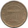 Монета. Германия. 20 центов 2006 год. (A).