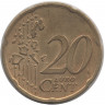Монета. Германия. 20 центов 2006 год. (A).