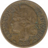 Монета. Того. 1 франк 1925 год. ав.