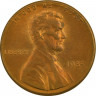 Монета. США. 1 цент 1985 год. ав