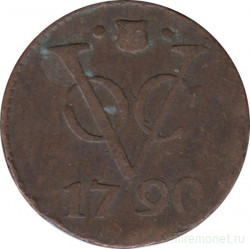 Монета. Нидерландская Ост-Индия. 1 дуит 1790 год.