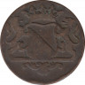 Монета. Нидерландская Ост-Индия 1 дуит 1790 год. рев.