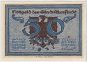 Бона. Нотгельд. Германия. Город Арнштадт. 50 пфеннигов 1921 год. Реверс 2. Вариант 43.3.2. ав.