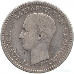 Монета. Греция. 50 лепт 1874 год.
