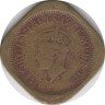 Монета. Индия. 1/2 анны 1942 год. рев.