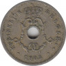 Монета. Бельгия. 5 сантимов 1903 год. BELGIE. ав.