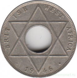 Монета. Британская Западная Африка. 1/10 пенни 1946 год. KN.