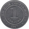 Монета. Никарагуа. 1 кордоба 2007 год. ав.