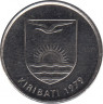 Монета. Кирибати. 5 центов 1979 год. (магнитная). рев.