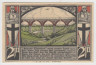 Бона. Нотгельд. Германия. Город Бютов. 2 марки 1920 год. Вариант 204.1.b.4. рев.