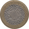 Монета. Великобритания. 2 фунта 2003 год. ав.